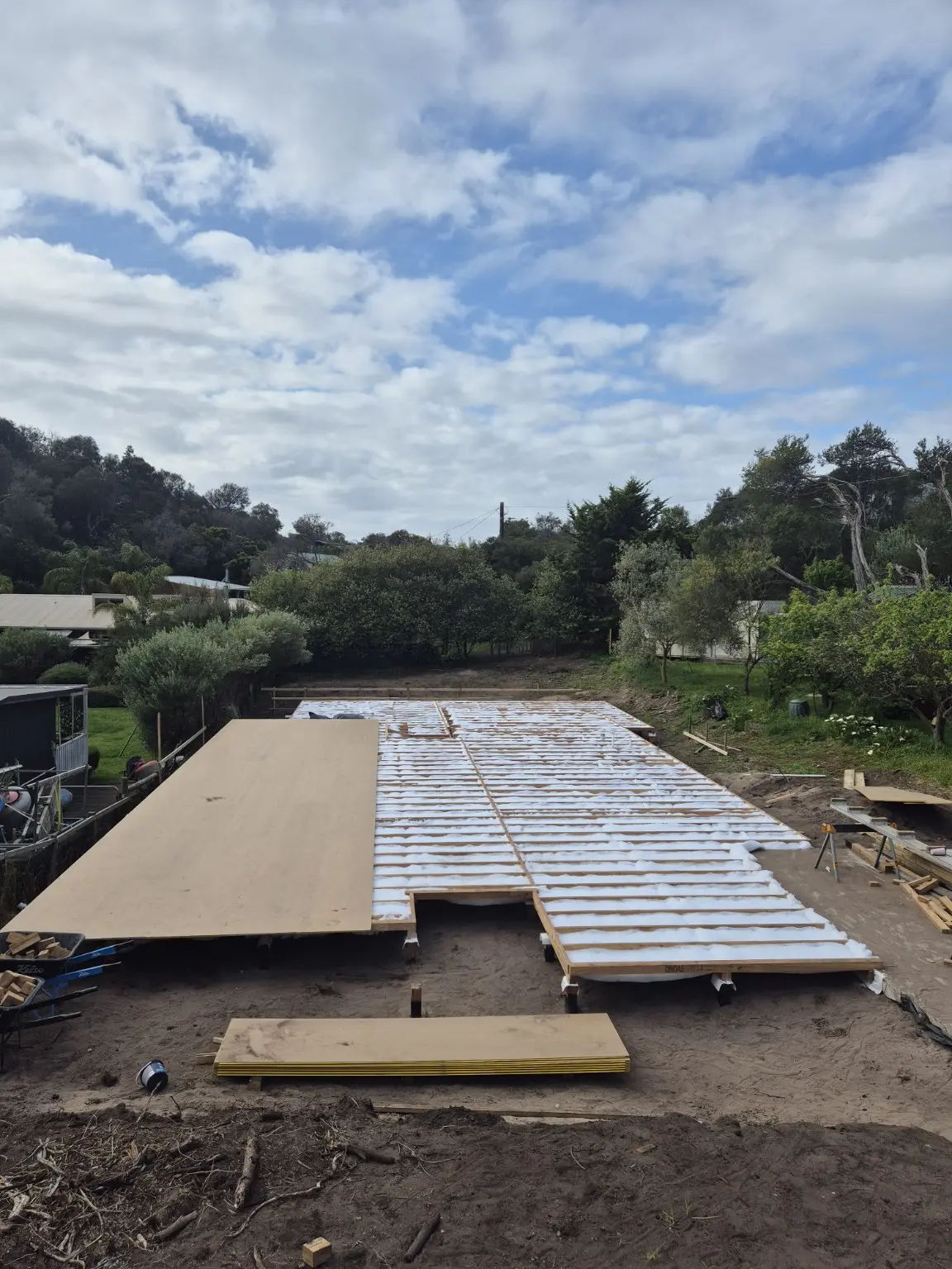 Framing & structures — Build Em Up project photograph